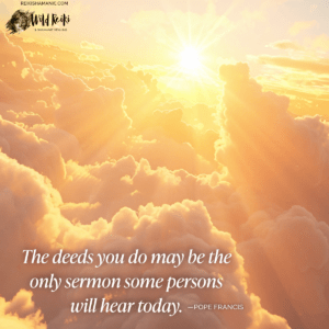Sunday Wisdom Quote Pope Francis 04-27-2025